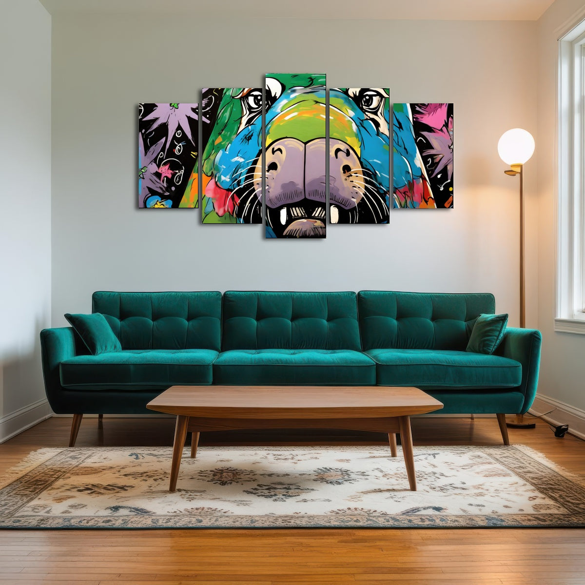 AUTO-MOCKUP ROOM | walrus graffiti