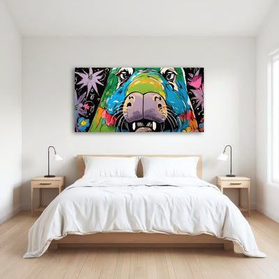 AUTO-MOCKUP ROOM | walrus graffiti