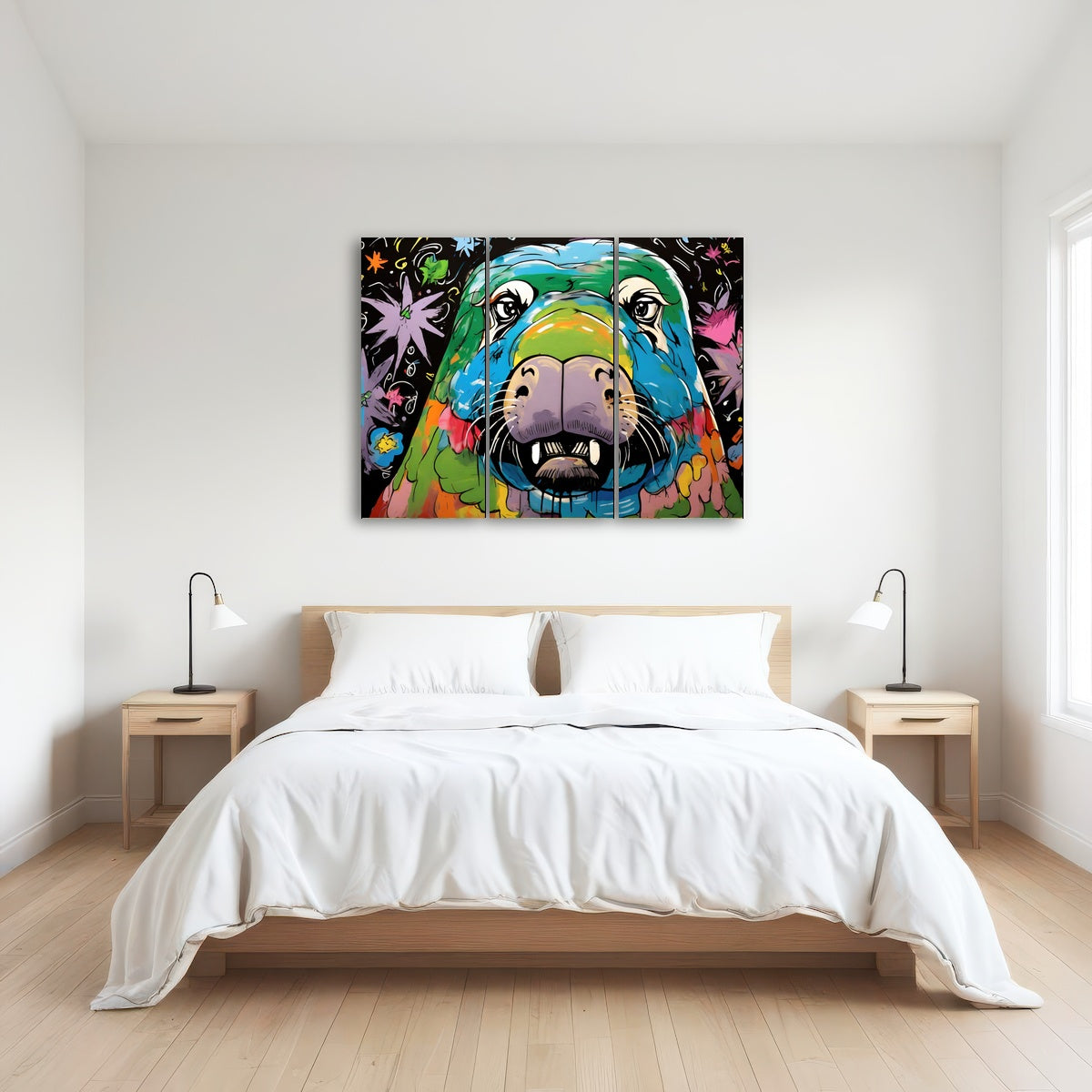 AUTO-MOCKUP ROOM | walrus graffiti