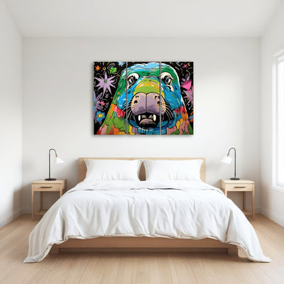 AUTO-MOCKUP ROOM | walrus graffiti