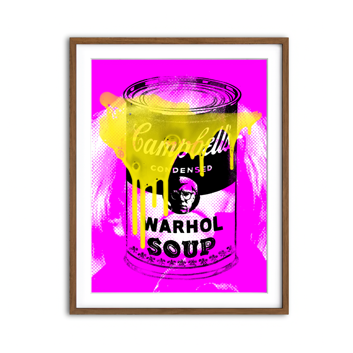 Framed Print 3x4 Walnut