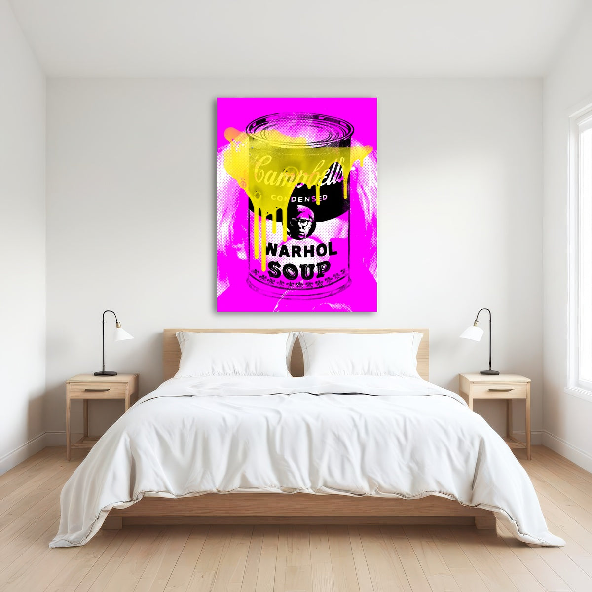 AUTO-MOCKUP ROOM | warhol soup 1