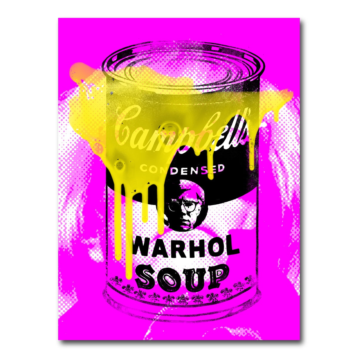 AUTO-MOCKUP WHITE | warhol soup 1 | 1 Piece | Gallery Wrap Canvas | group=3x4