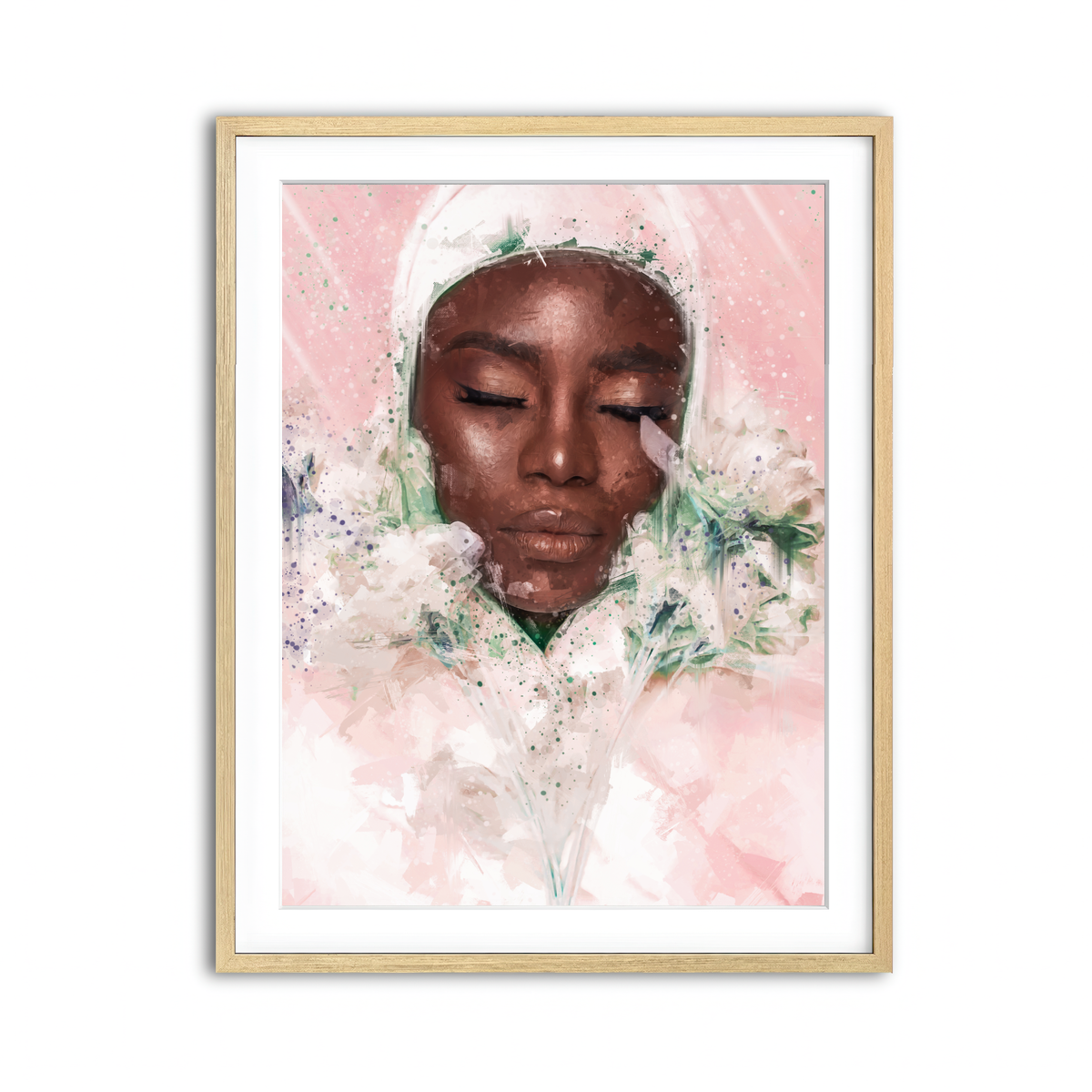 Framed Print 3x4 Natural