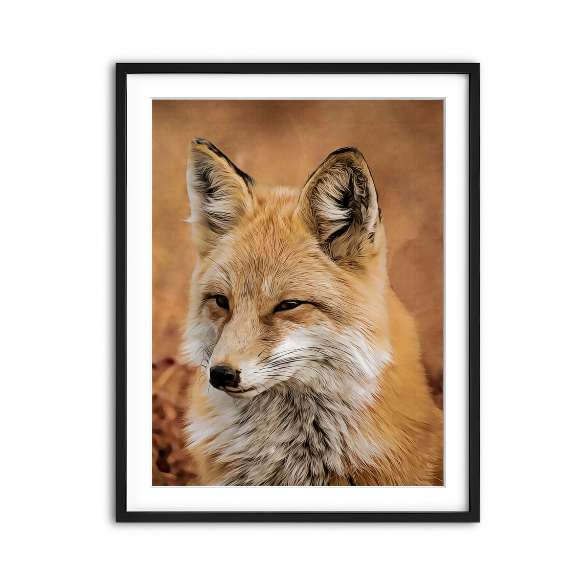 Framed Print 3x4 Black