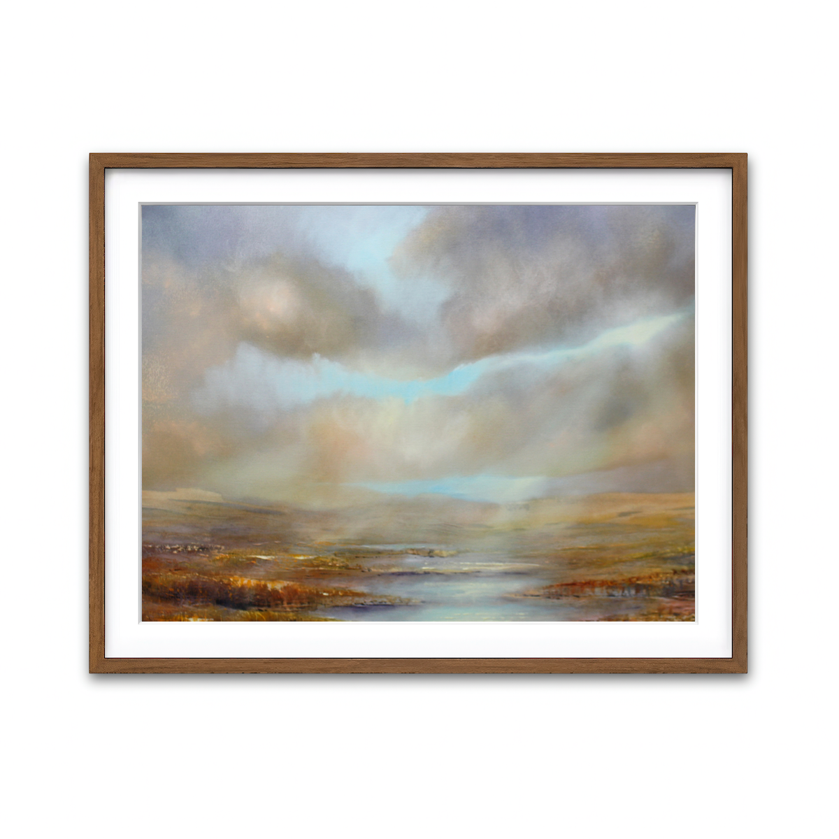 Framed Print 4x3 Walnut