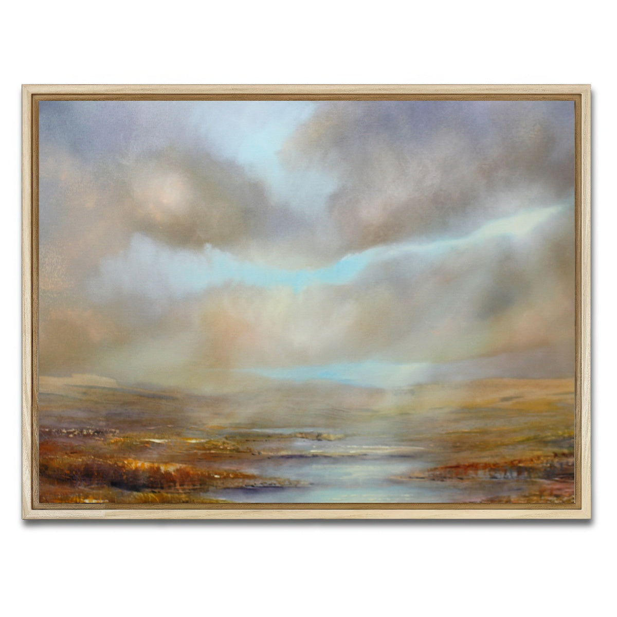 AUTO-MOCKUP WHITE | weite 2 | 1 Piece | Natural Framed Canvas | group=4x3