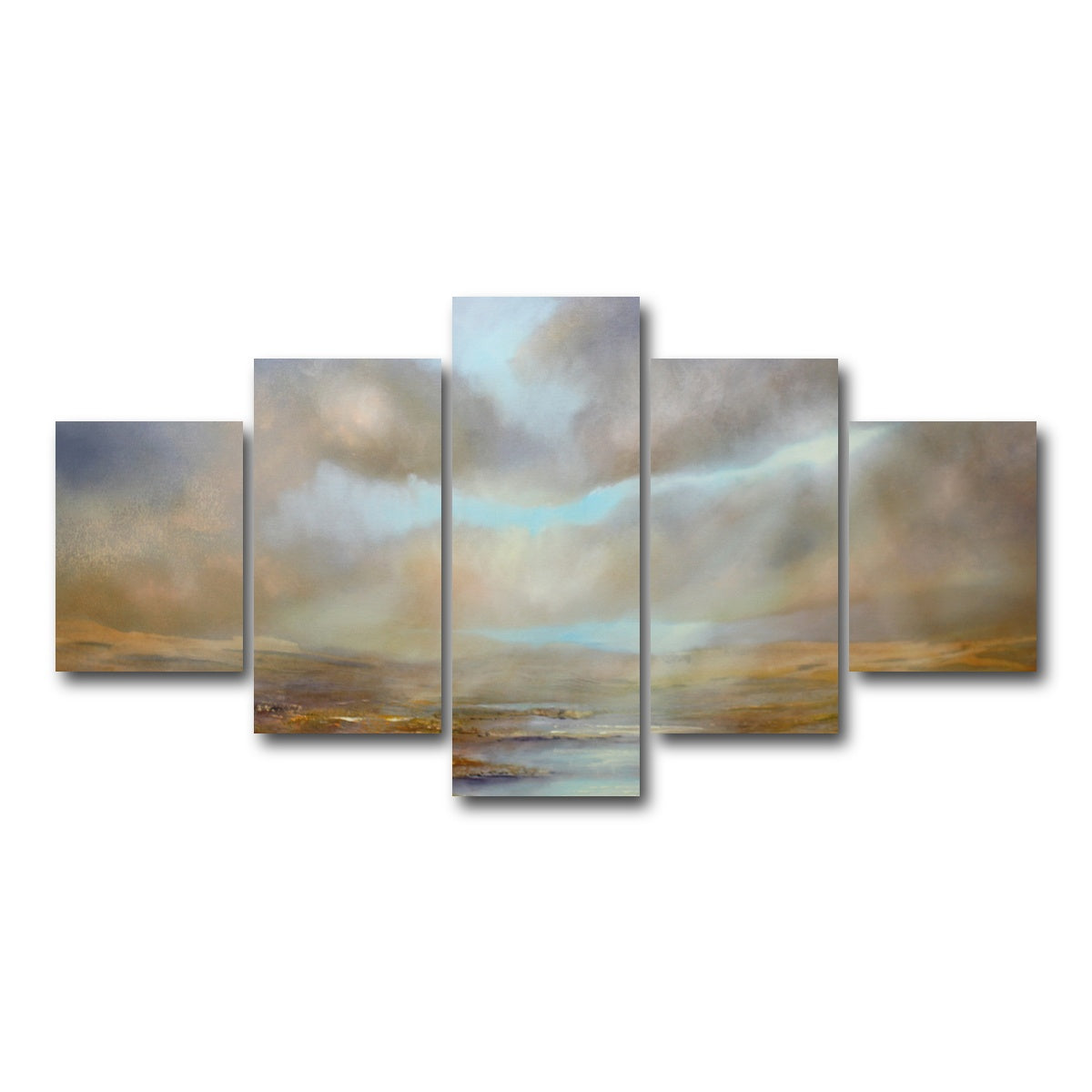 AUTO-MOCKUP WHITE | weite 2 | 5 Piece | Gallery Wrap Canvas | group=5_short