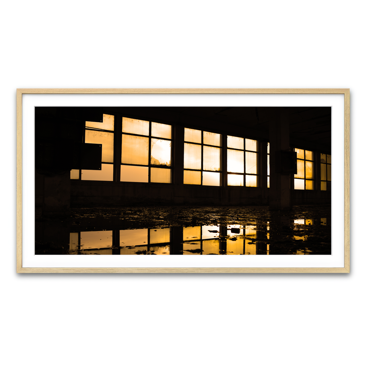 Framed Print 2x1 Natural