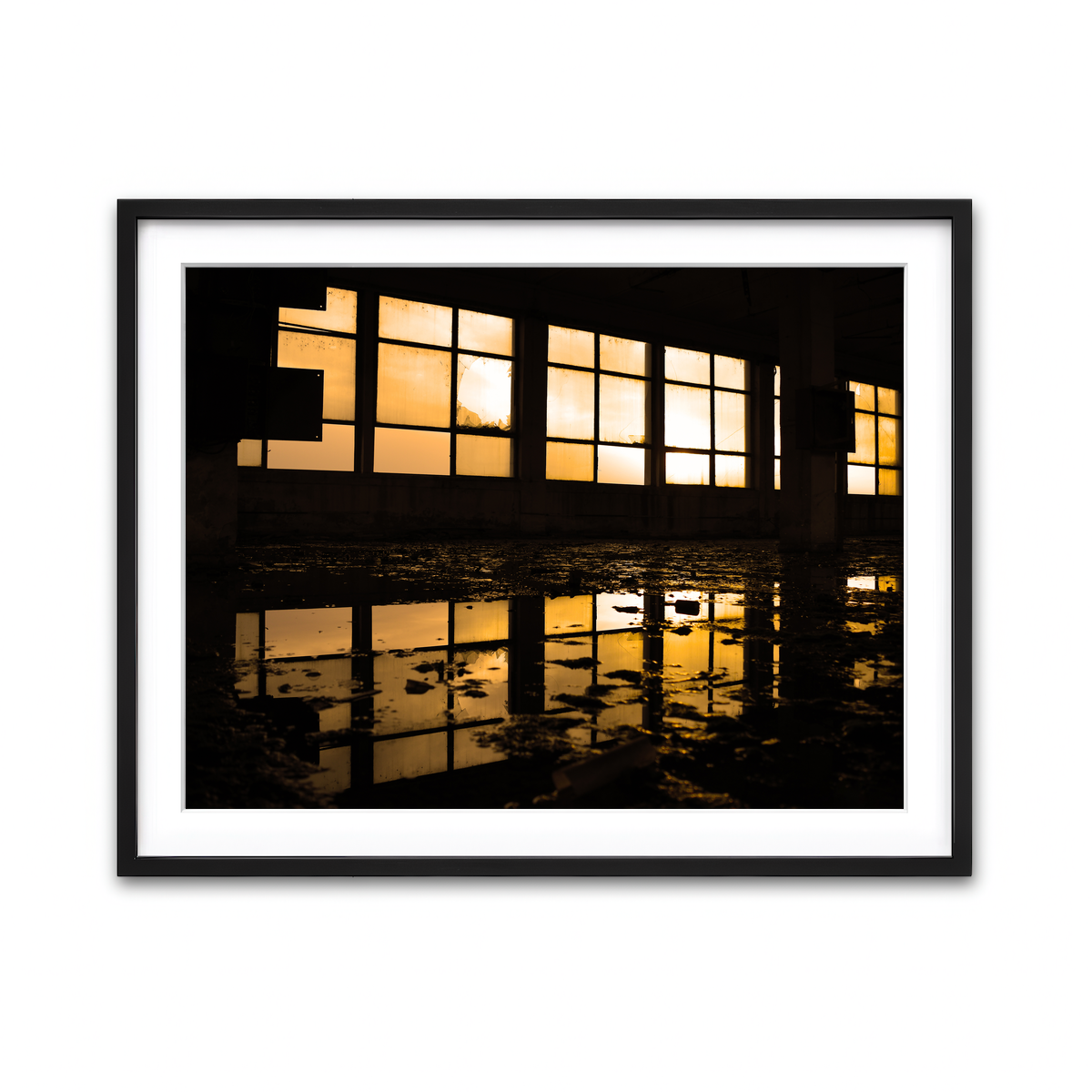 Framed Print 4x3 Black