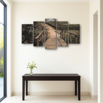 AUTO-MOCKUP ROOM | wooden bridge