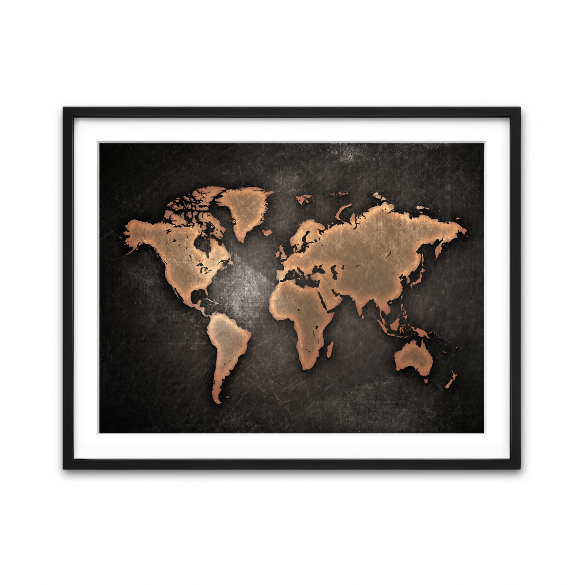 Framed Print 4x3 Black