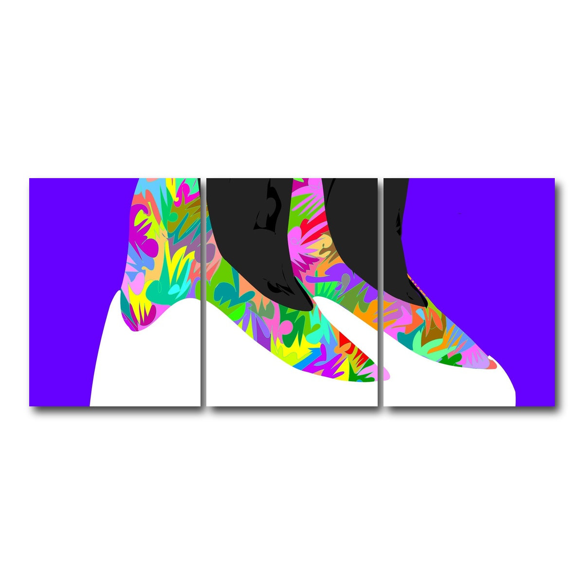 AUTO-MOCKUP WHITE | yeezy boots future | 3 Piece | Gallery Wrap Canvas | group=18x24