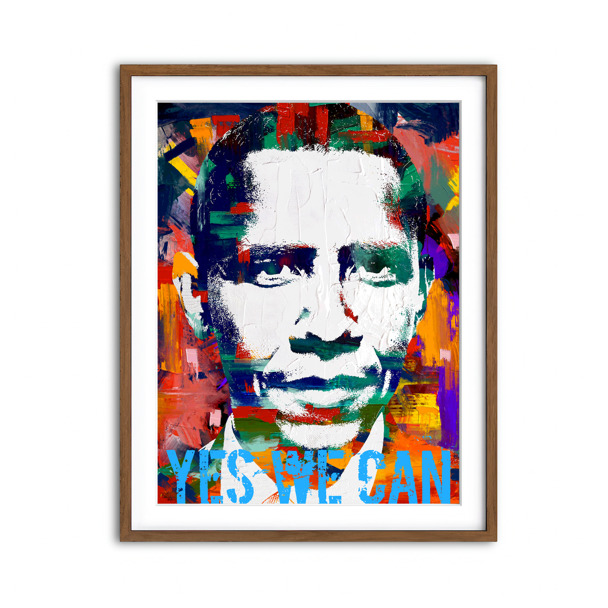 Framed Print 3x4 Walnut