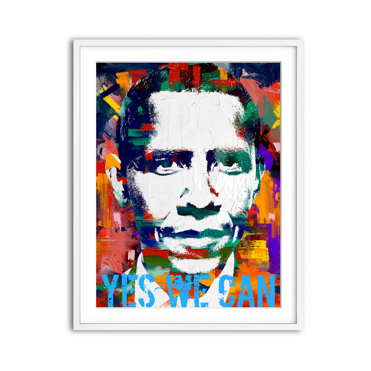 Framed Print 3x4 White