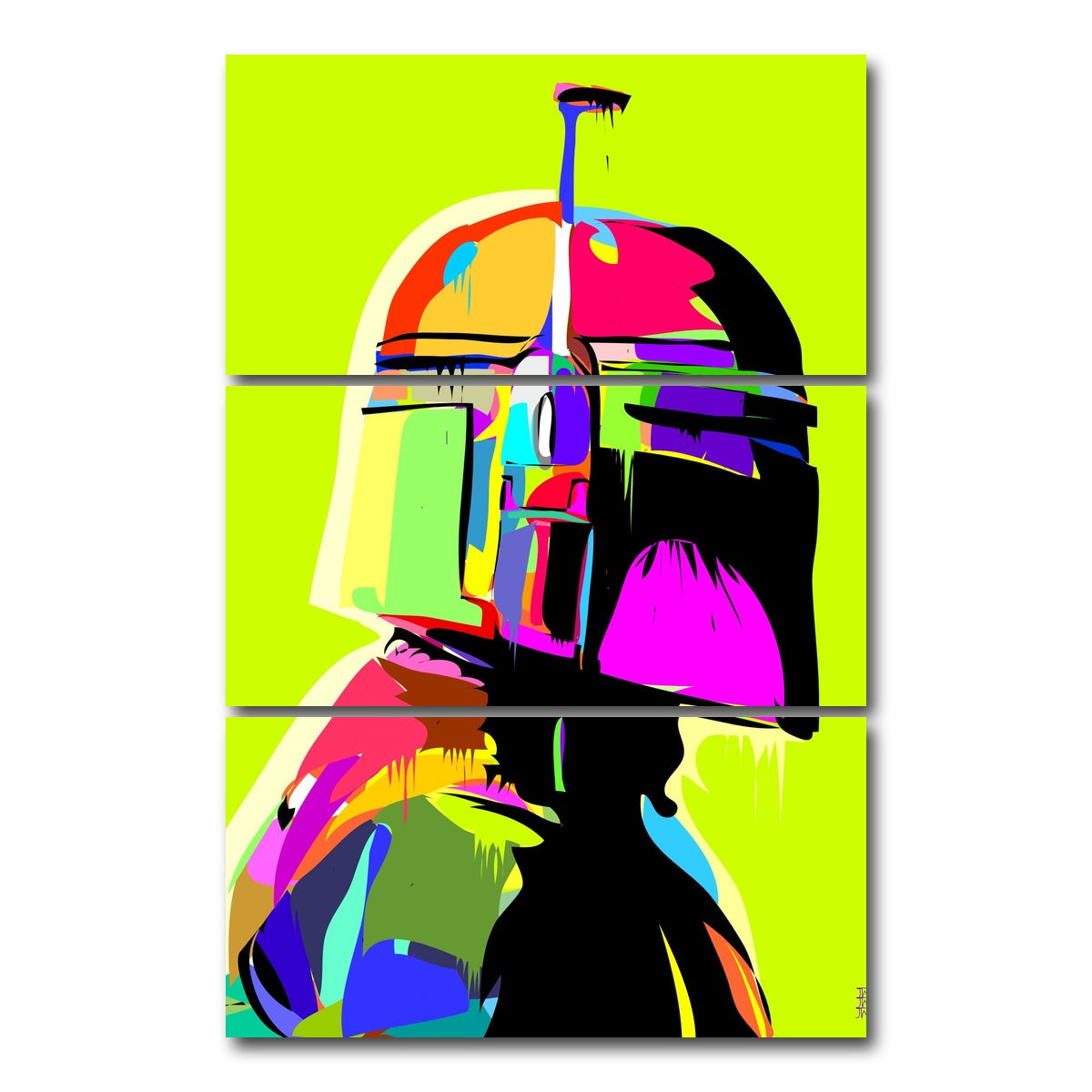 AUTO-MOCKUP WHITE | young boba | 3 Piece | Gallery Wrap Canvas | group=12x24_stacked