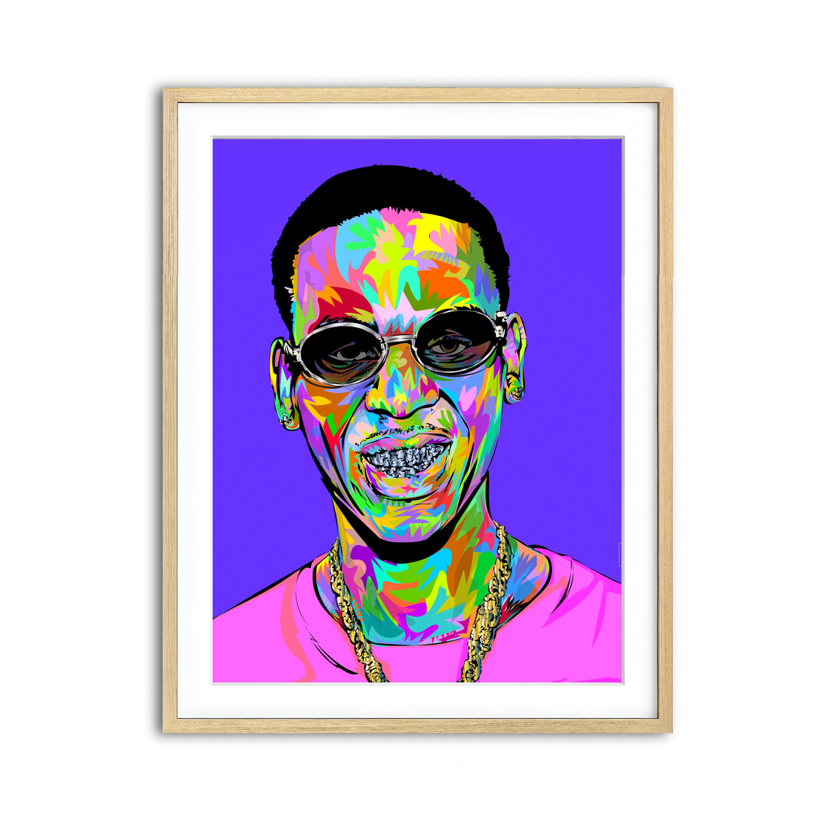 Framed Print 3x4 Natural