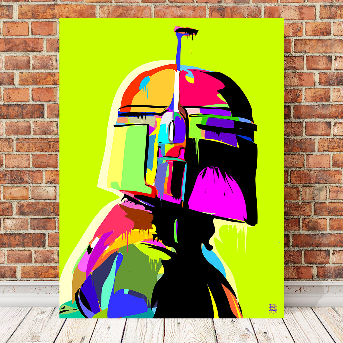 Young Boba Wall Art
