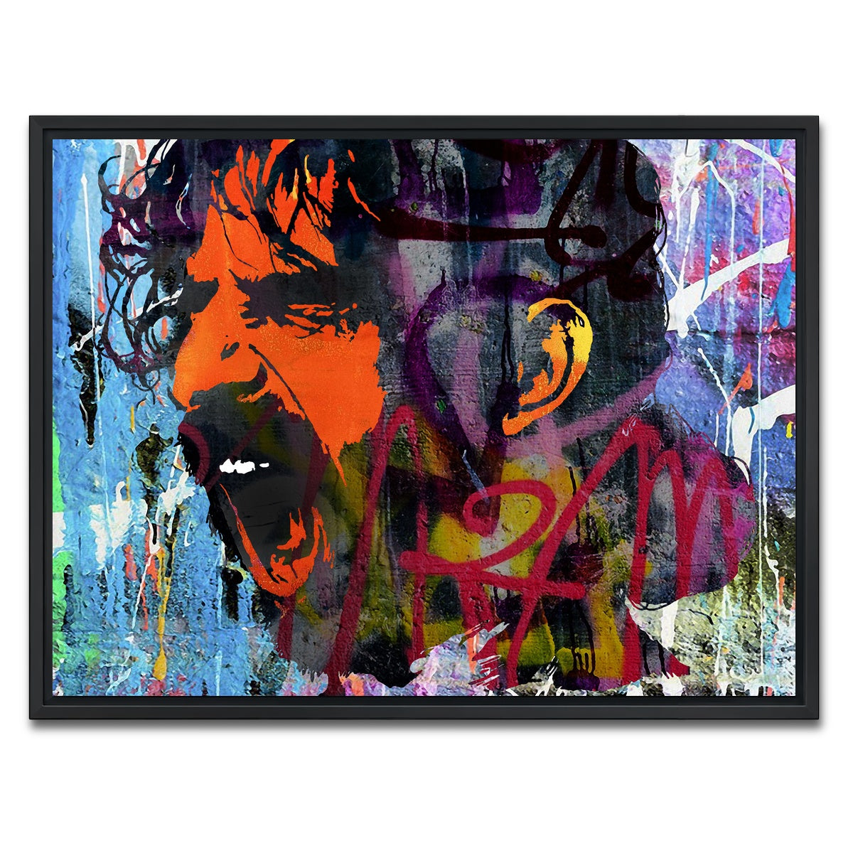 AUTO-MOCKUP WHITE | zappa | 1 Piece | Black Framed Canvas | group=4x3