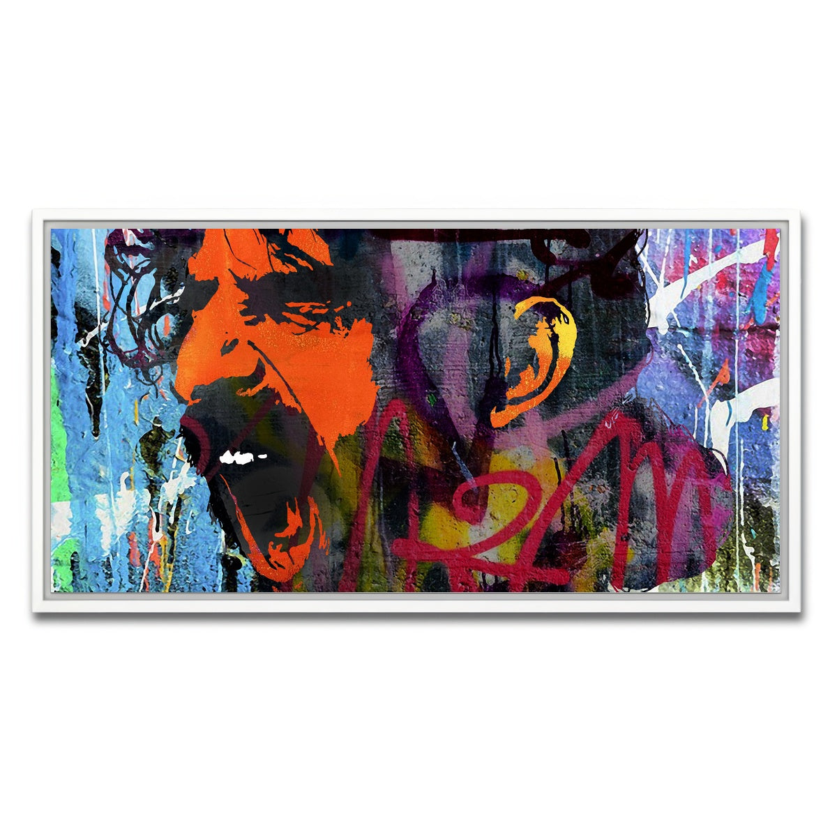 AUTO-MOCKUP WHITE | zappa | 1 Piece | White Framed Canvas | group=2x1