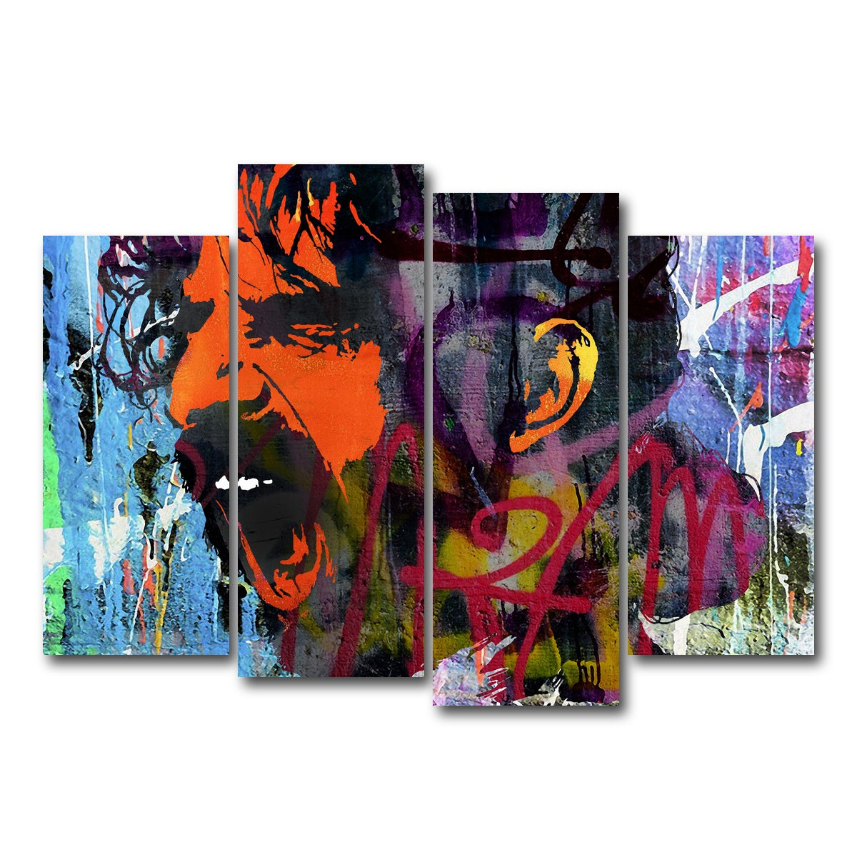 AUTO-MOCKUP WHITE | zappa | 4 Piece | Gallery Wrap Canvas | group=4_normal