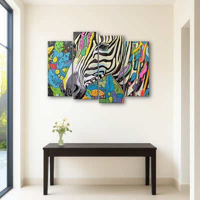 AUTO-MOCKUP ROOM | zebra graffiti