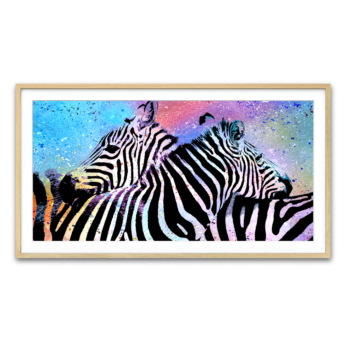 Framed Print 2x1 Natural