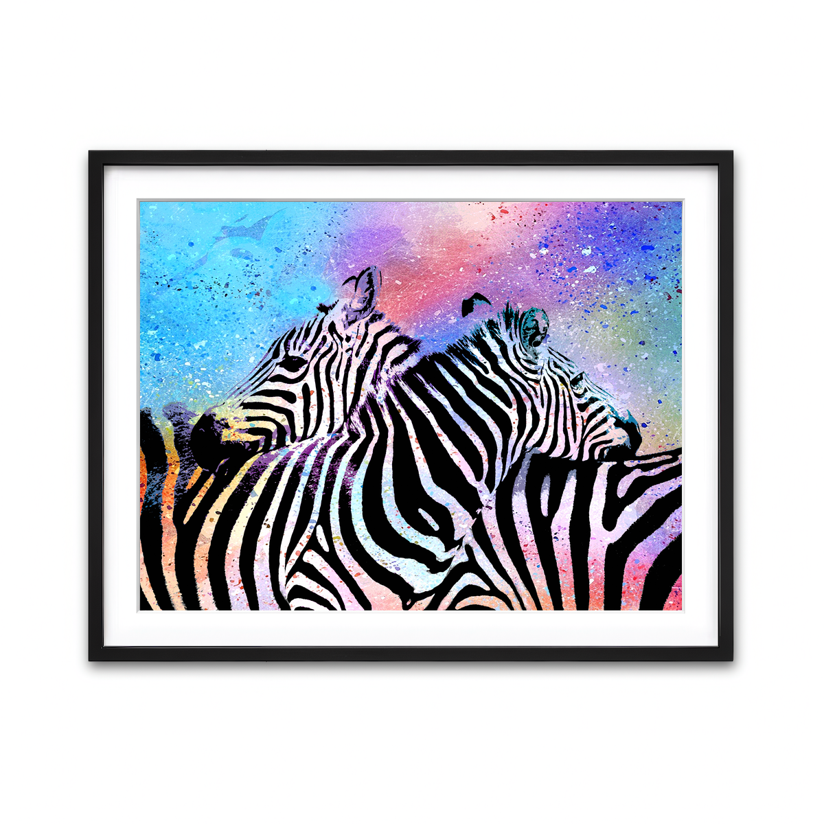 Framed Print 4x3 Black