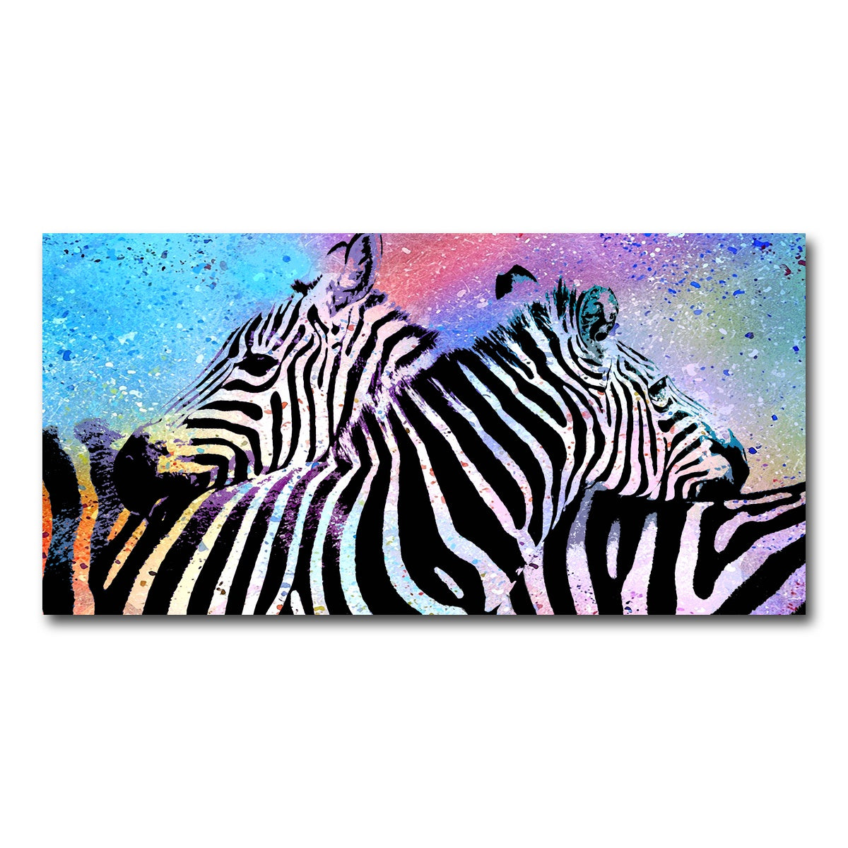 AUTO-MOCKUP WHITE | zebras | 1 Piece | Gallery Wrap Canvas | group=2x1