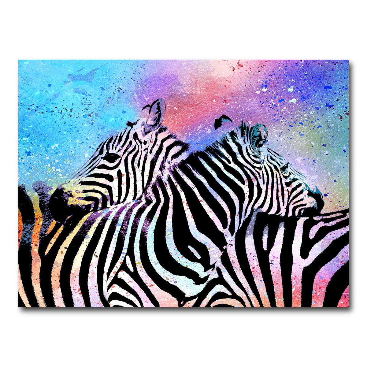 AUTO-MOCKUP WHITE | zebras | 1 Piece | Gallery Wrap Canvas | group=4x3