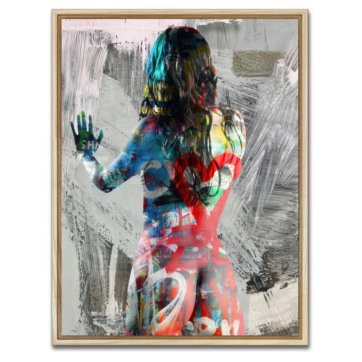 AUTO-MOCKUP WHITE | zed | 1 Piece | Natural Framed Canvas | group=3x4