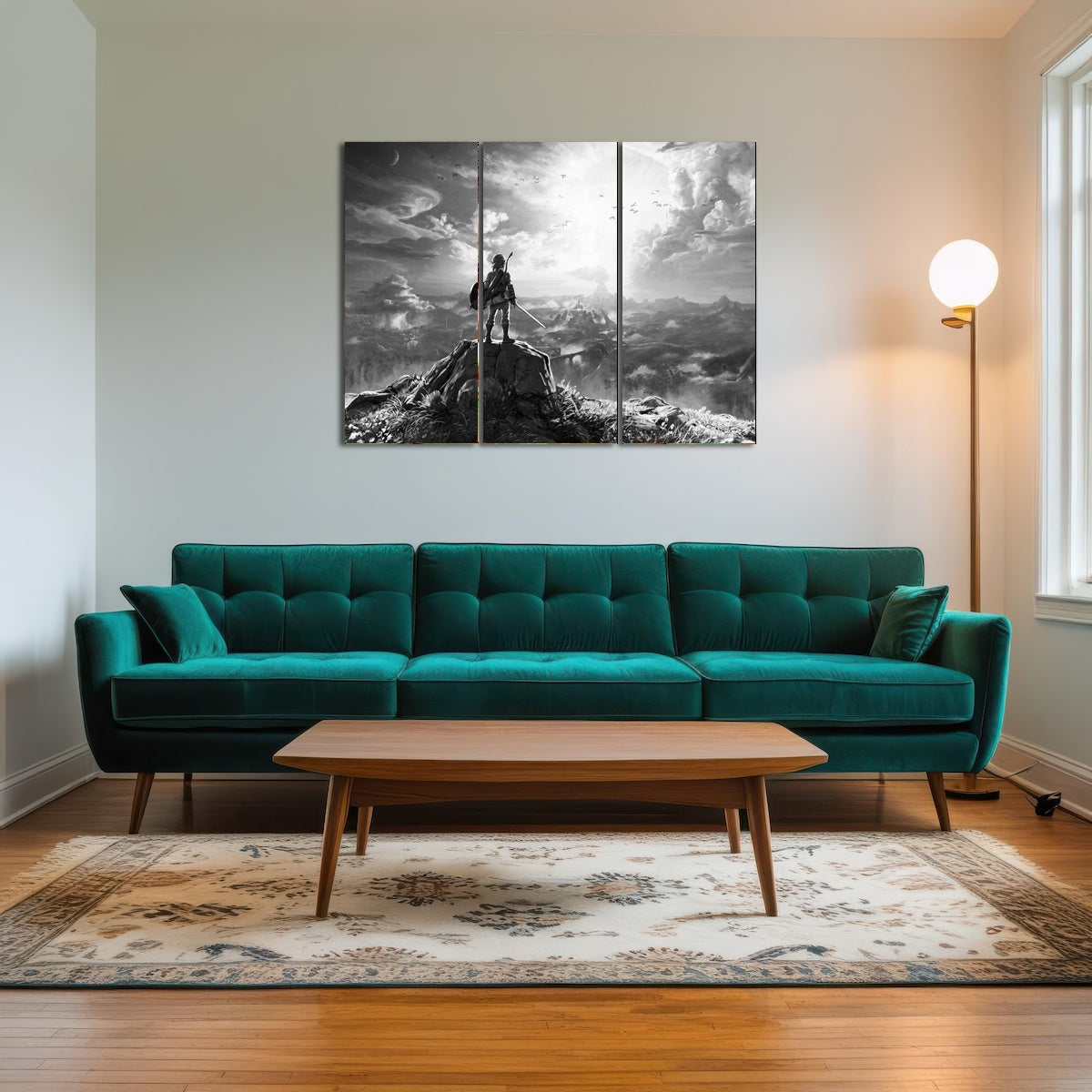 AUTO-MOCKUP ROOM | zelda grayscale