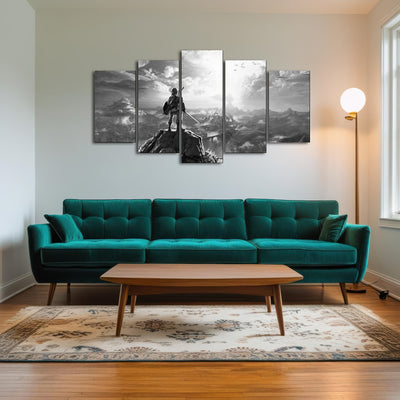 AUTO-MOCKUP ROOM | zelda grayscale