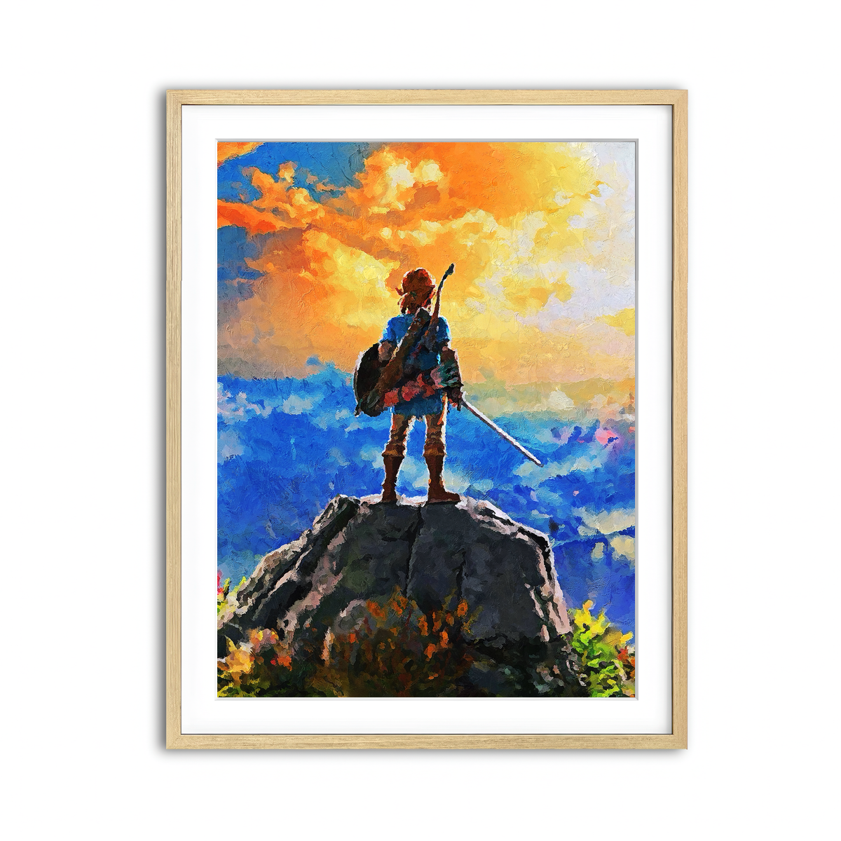 Framed Print 3x4 Natural