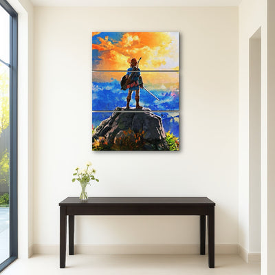 AUTO-MOCKUP ROOM | zelda painting