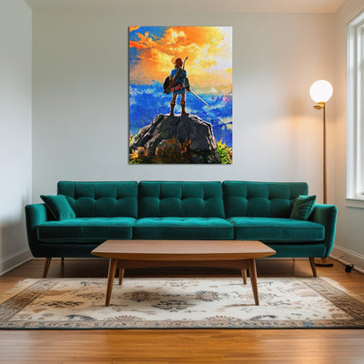 AUTO-MOCKUP ROOM | zelda painting