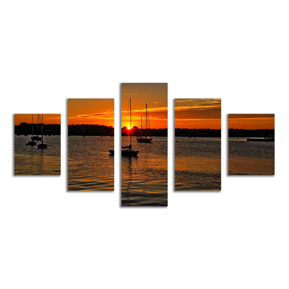 Stonington Sunset Wall Art