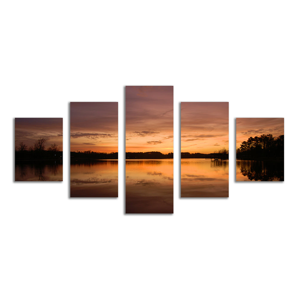 Lake Weiss Sunrise Wall Art