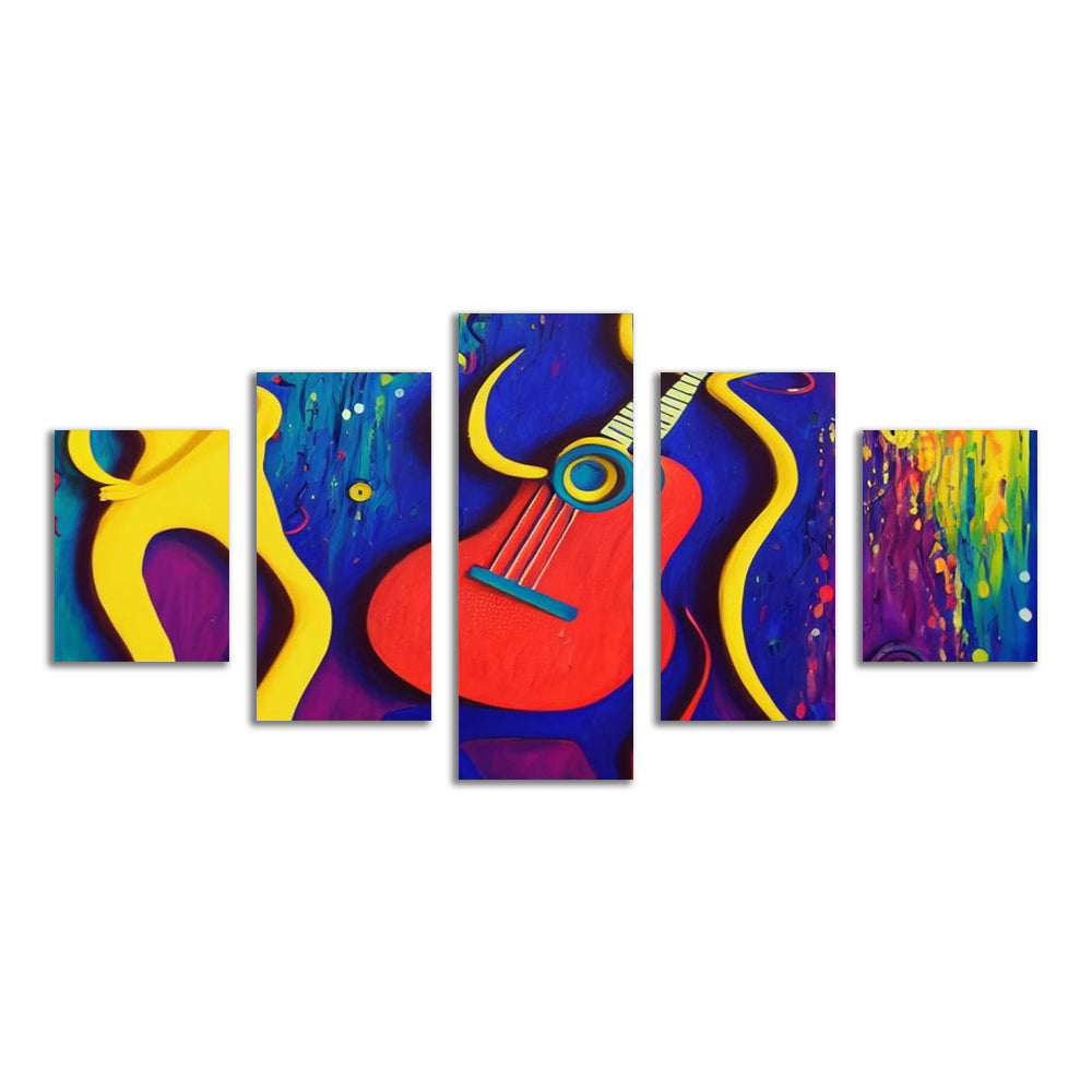 Guitar Art Wall Art
