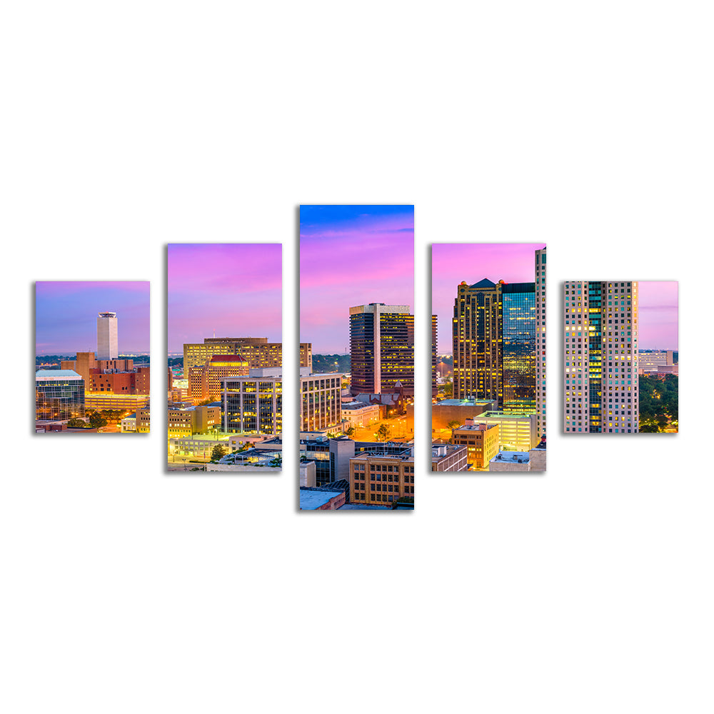 Birmingham Skyline Wall Art