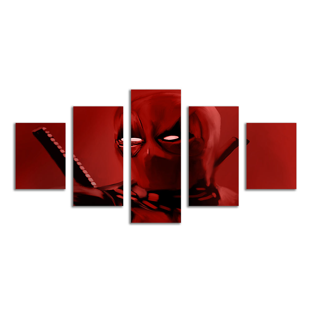 Dead In Red Wall Art