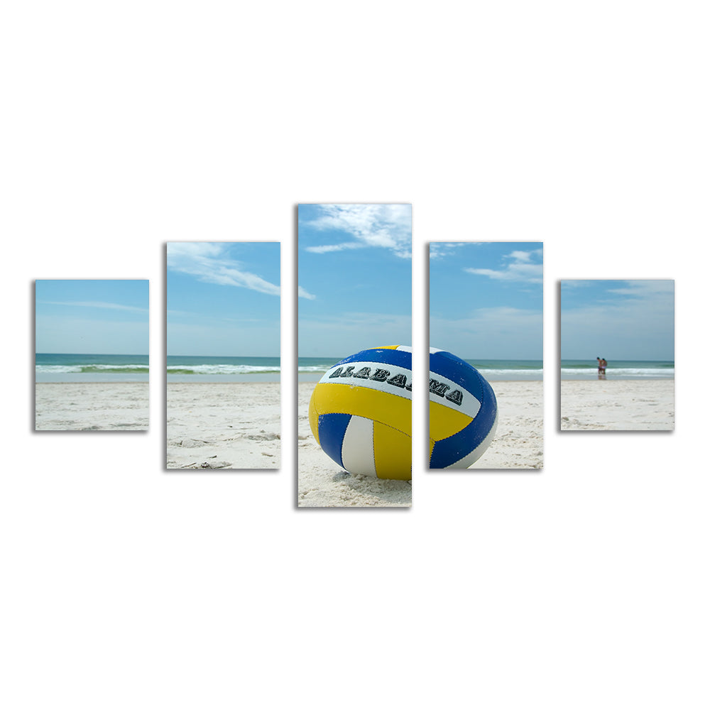 Volleyball on the Beach at Gulf State Park Wall Art
