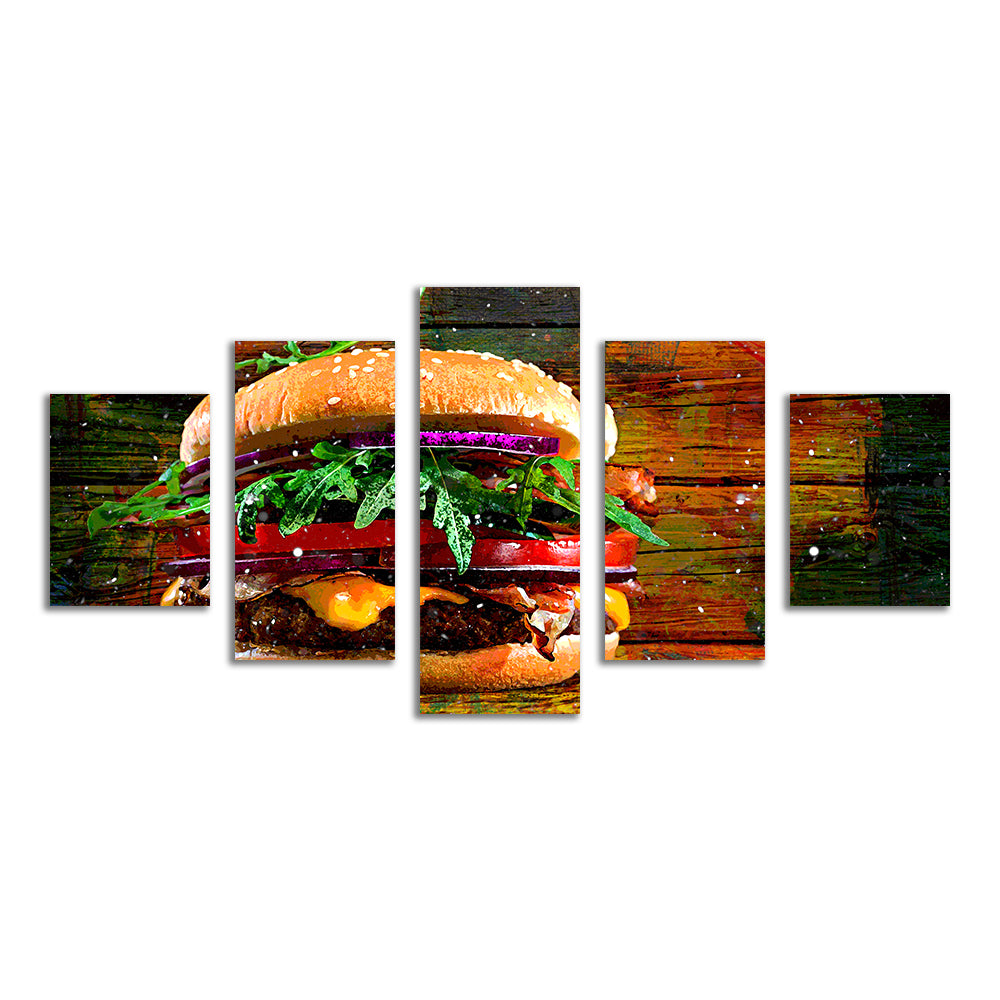 Hamburger Wall Art