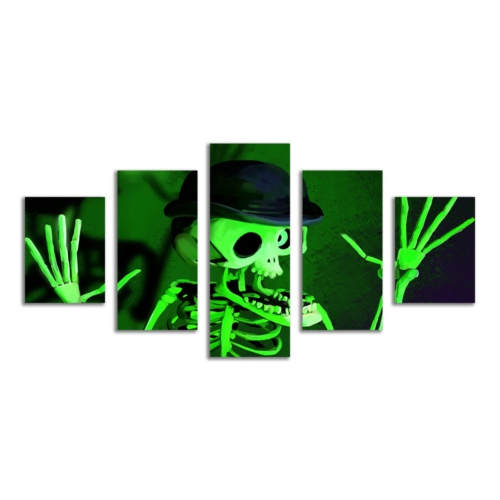 Corpse Bride Skeleton Wall Art