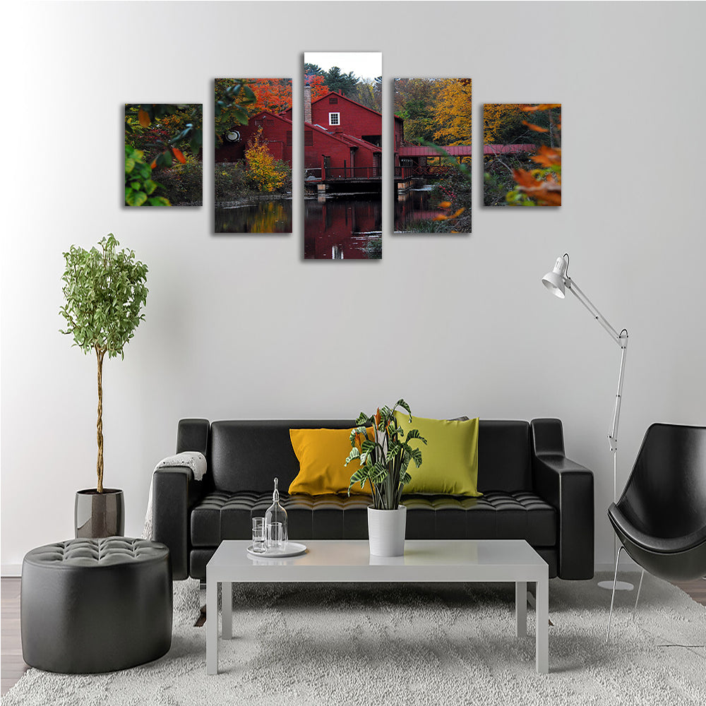 Fall Colors in Historic Connecticut Wall Art