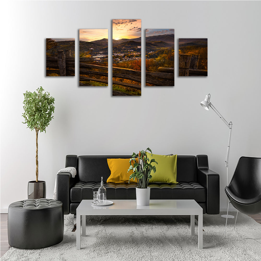 Gatlinburg Sunset Wall Art