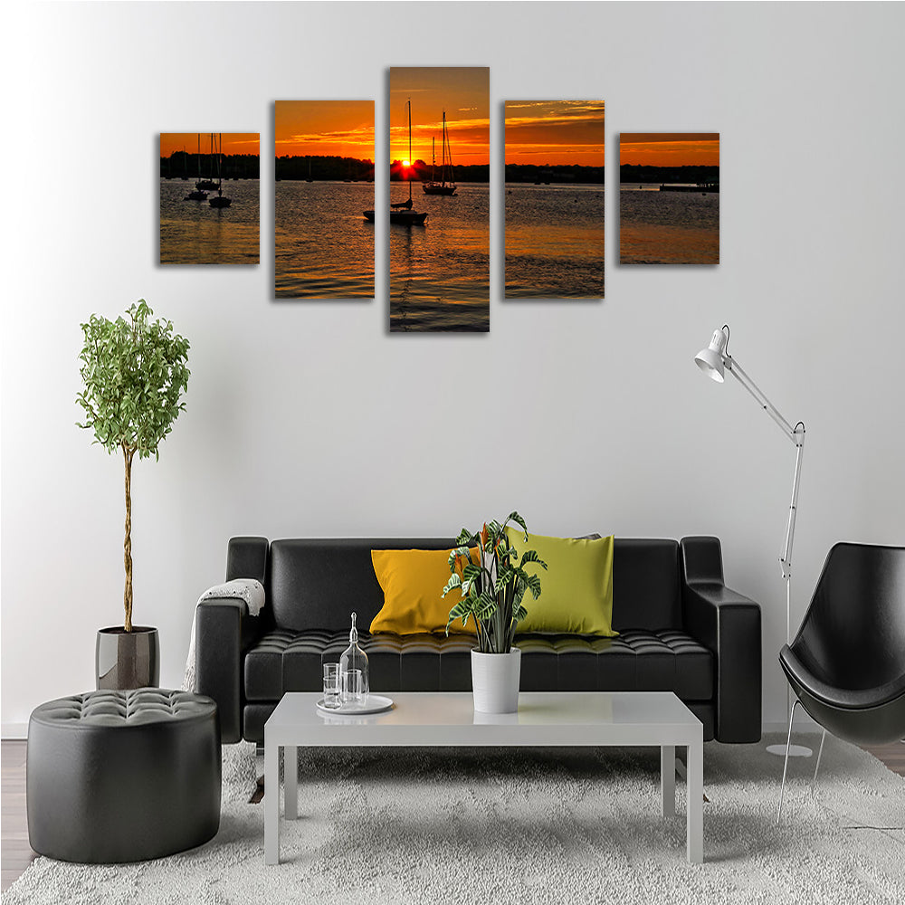 Stonington Sunset Wall Art