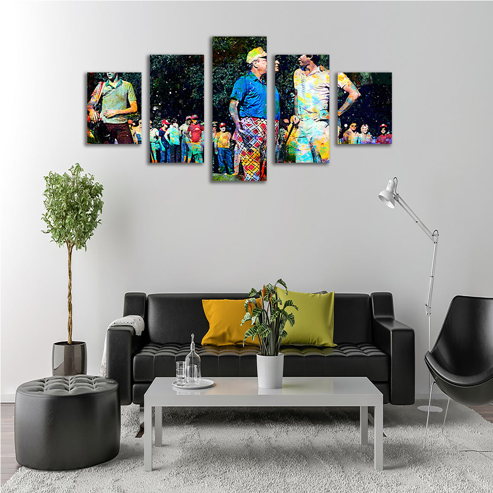 Al & Ty - Caddyshack Wall Art