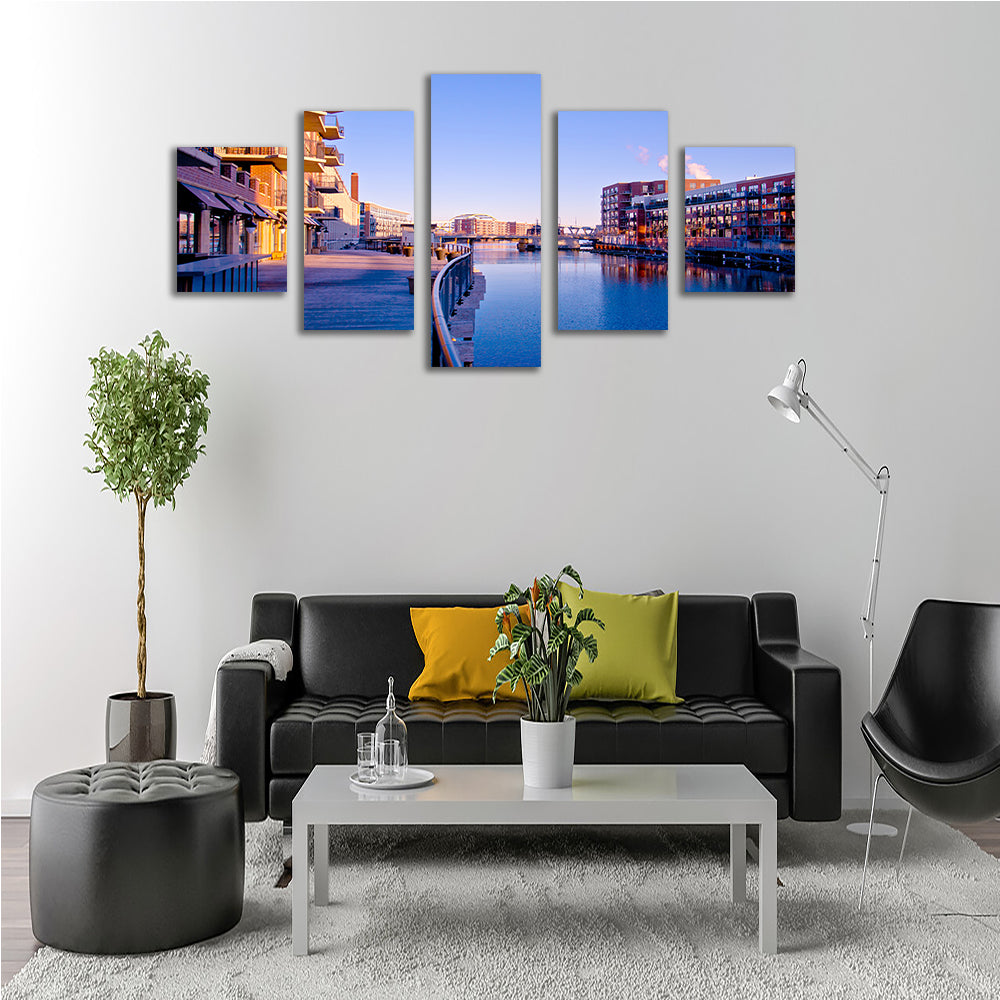 Milwaukee Third Ward Riverwalk Wall Art