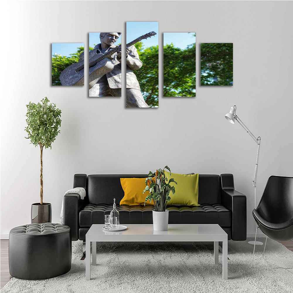 Elvis Presley Downtown Memphis Wall Art